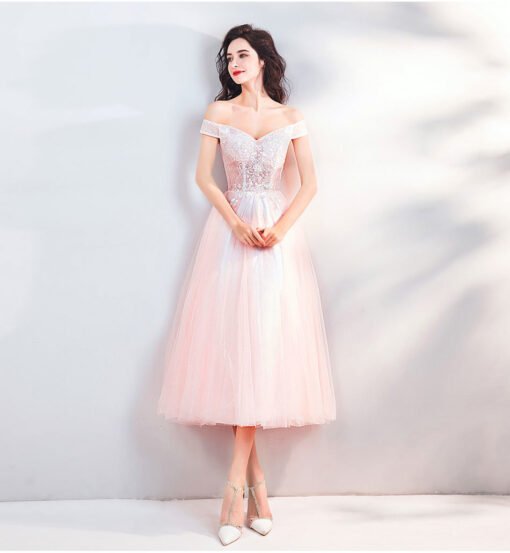 cocktail dress tea length 760-06