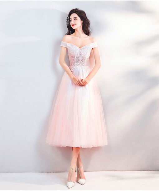 cocktail dress tea length 760-06