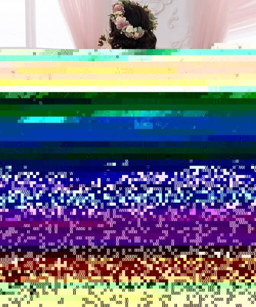 flower wedding dress-0610-01