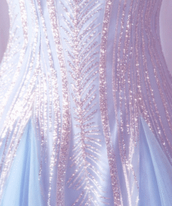 formal dress light blue 758-01