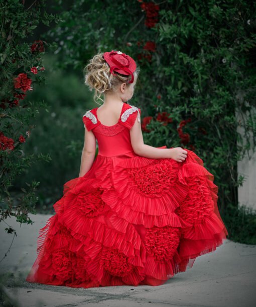 girls floral dress-0625-01