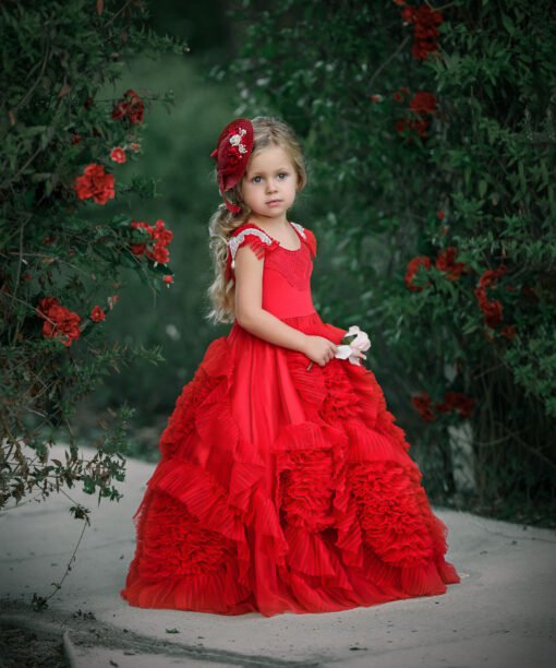 girls floral dress-0625-03