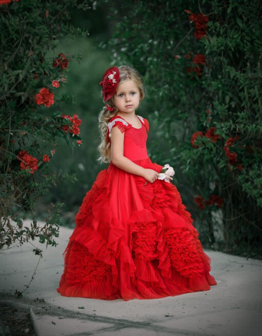 girls floral dress-0625-03