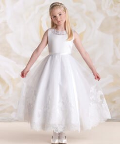 ivory flower girl dresses0624-01