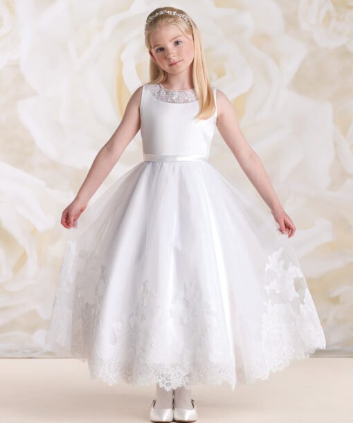 ivory flower girl dresses0624-01