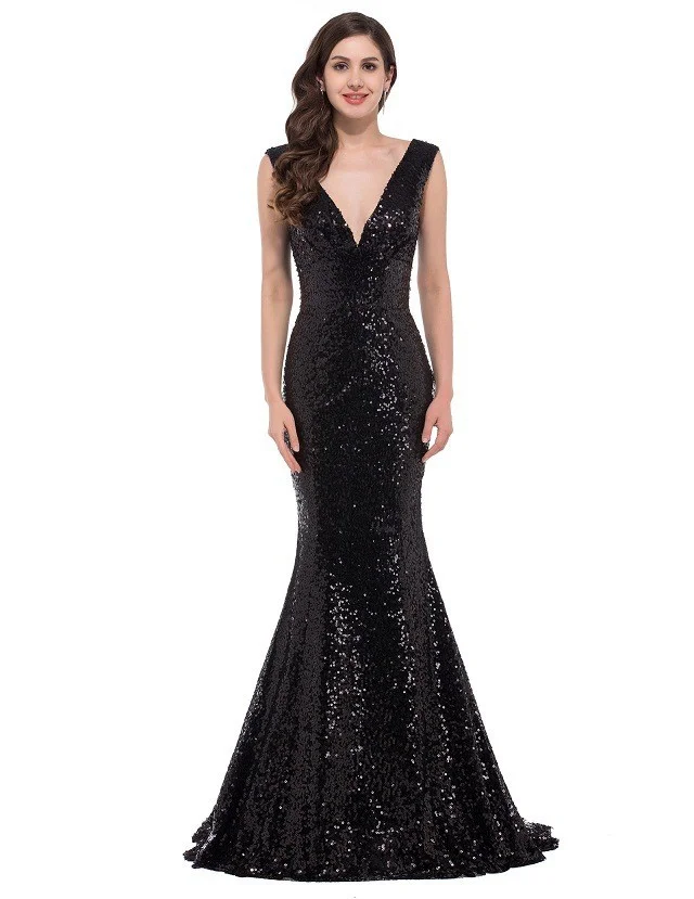 mermaid prom dress under 100 0736-08