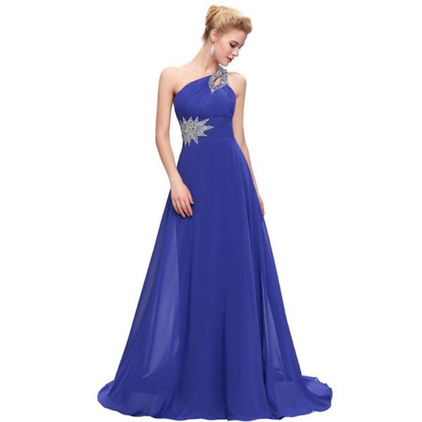 one shoulder bridesmaid dress 0738-03