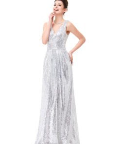 paillette evening dress 0739-06