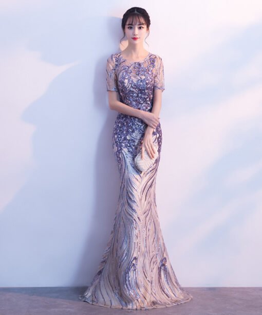 prom dress elegant 0725-04