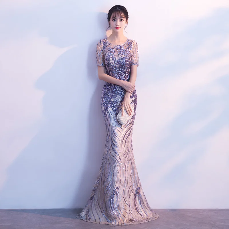 prom dress elegant 0725-04