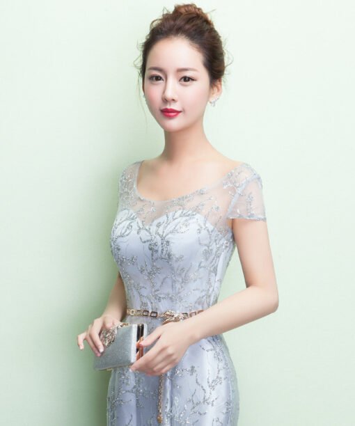 prom dress mermaid 0724-02