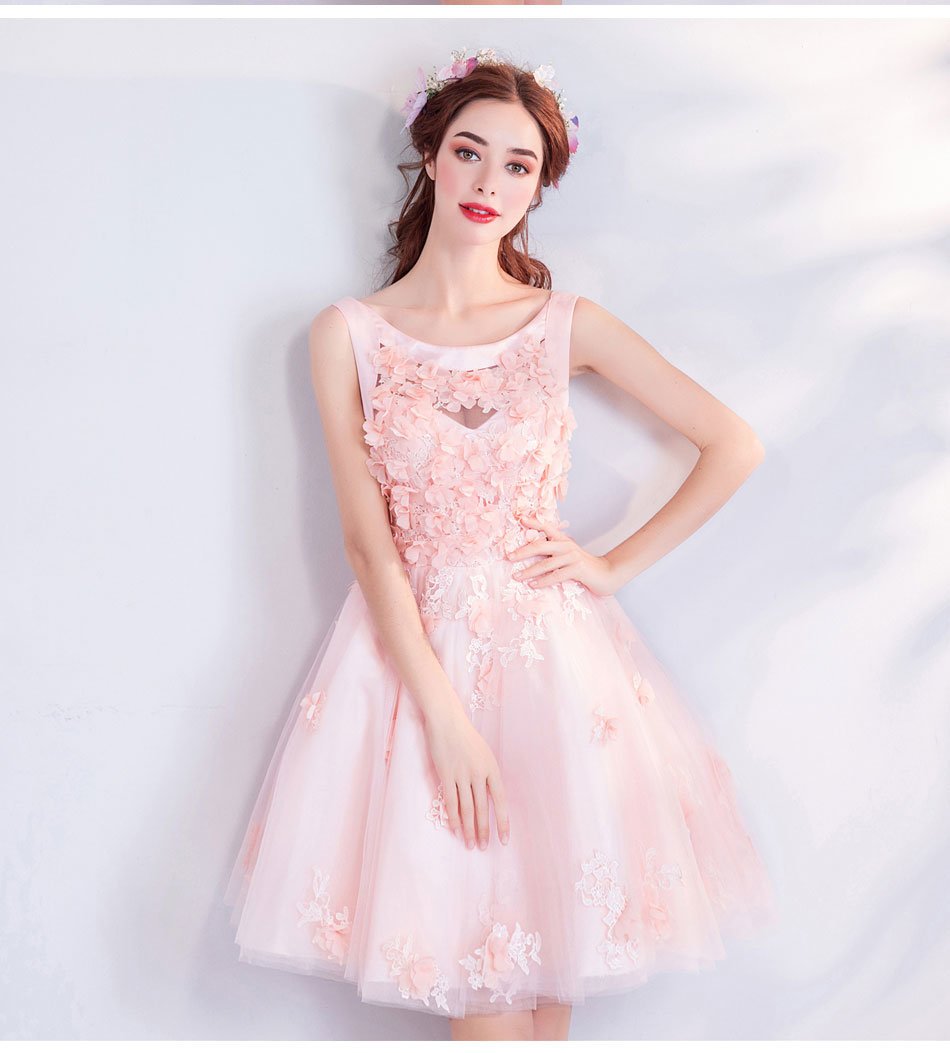 Prom Dresses Cheap Pink Short Party 