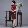 red chinese dress 741-03