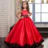 red flower girl dresses-0619-03