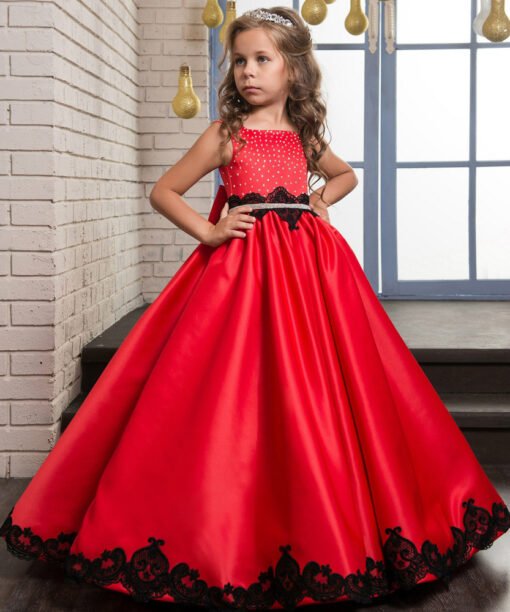 red flower girl dresses-0619-03