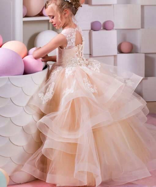 tulle flower girl dresses0620-02