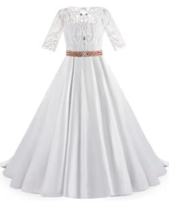 vintage flower girl dresses-0613
