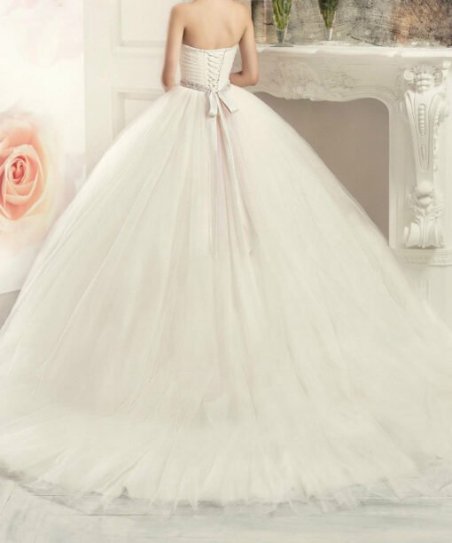 wedding dress strapless 0717-02