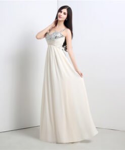 Spaghetti Strap prom dress 776-04