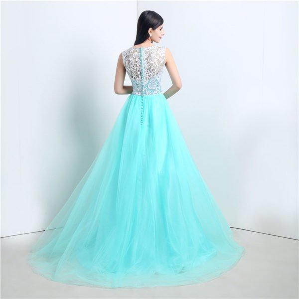 Turquoise prom dress 778-04