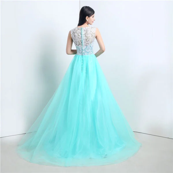 Turquoise prom dress 778-04