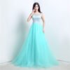 Turquoise prom dress 778-06