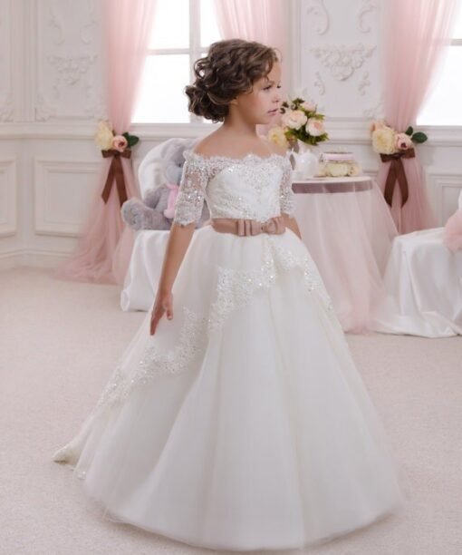 cheap white flower girl dresses-0644_0001