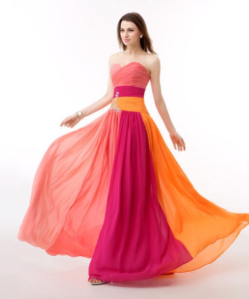 chiffon prom dress 782-01