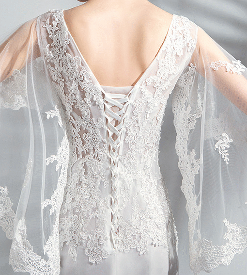 lace mermaid wedding dress 792-01