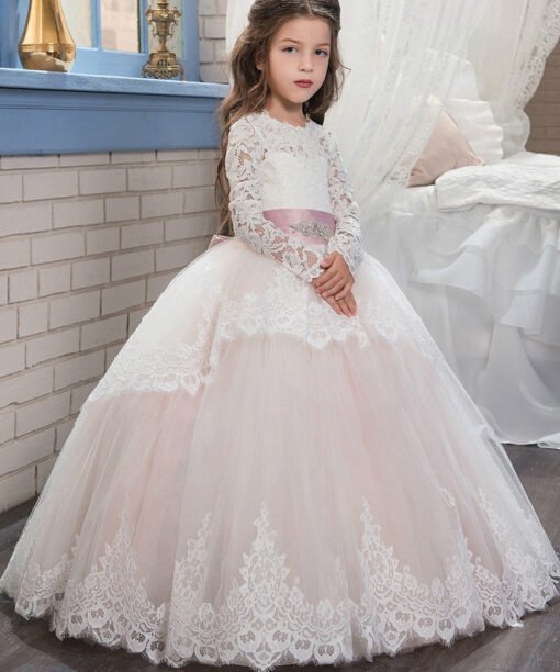 light pink flower girl dresses-0649_0001