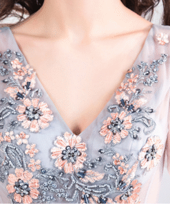 light pink formal dress 790-01