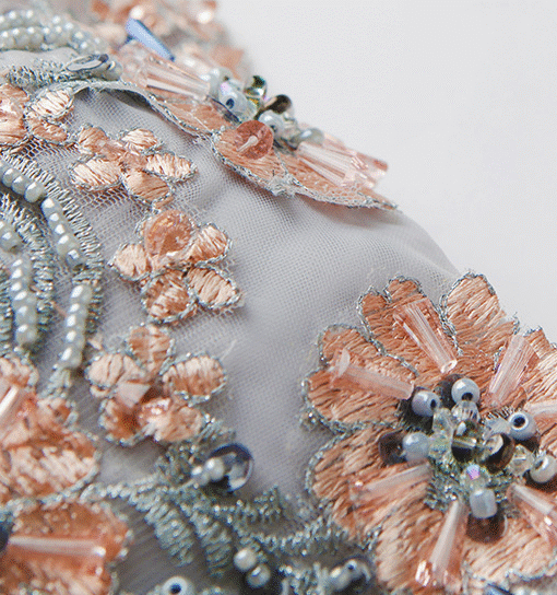 light pink formal dress 790-02