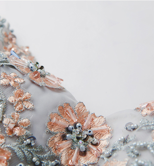 light pink formal dress 790-03