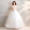 off the shoulder wedding dress 772-05