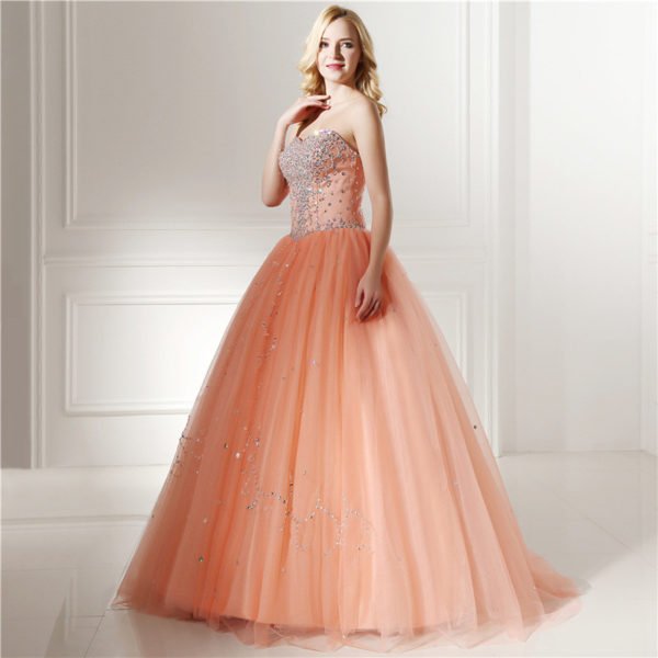 orange prom dress 774-02