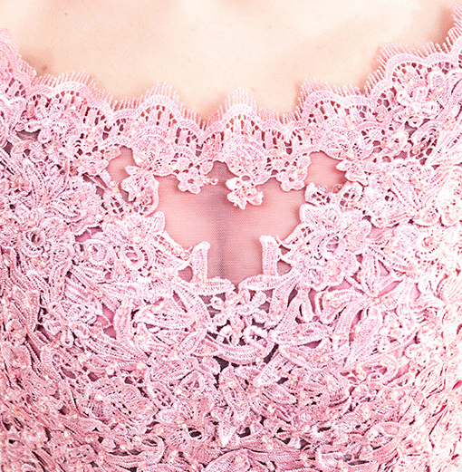 pink mermaid prom dress 773-03