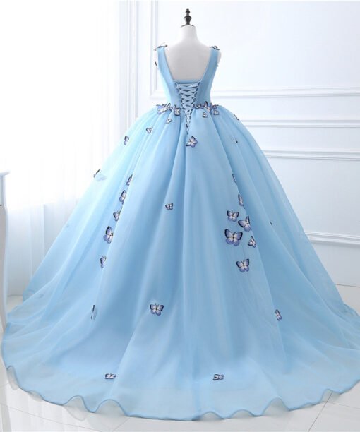prom dress light blue 780-02