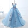 prom dress light blue 780-05