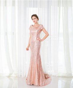 prom dress open back 777-03