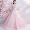quinceanera dresses pink 765-04