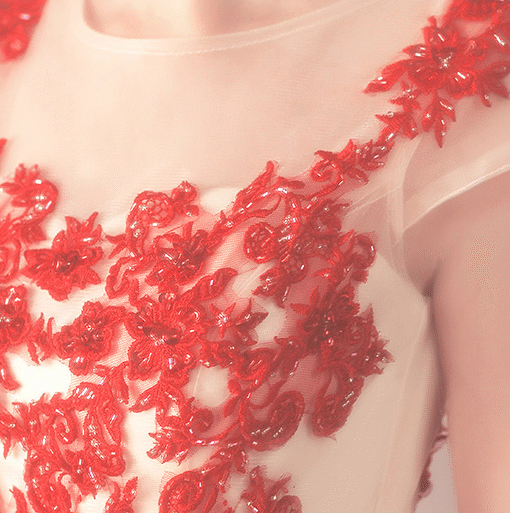 red lace prom dress 769-01