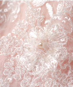 short prom dress pink 793-01