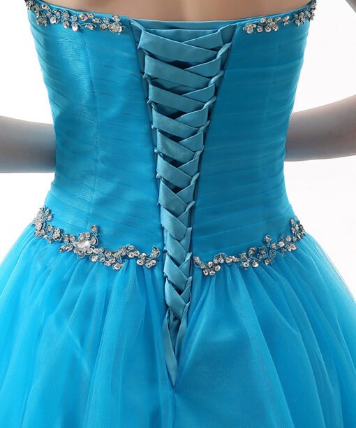 strapless ball gown prom dress 781-06