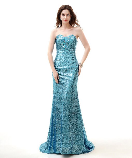 strapless formal dress 783-03