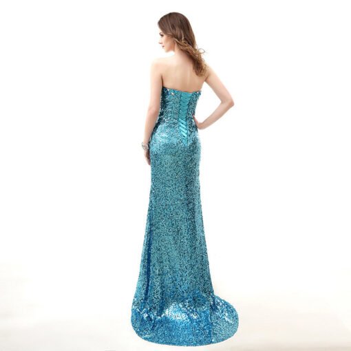 strapless formal dress 783-05