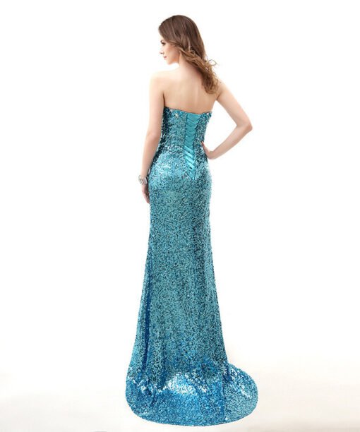 strapless formal dress 783-05