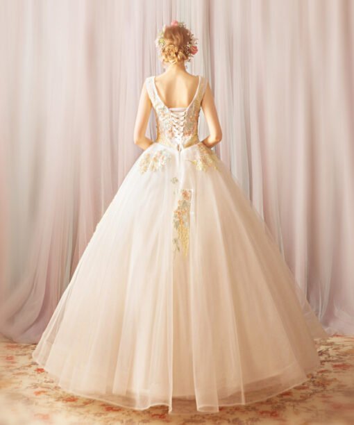 wedding dress princess 766-05