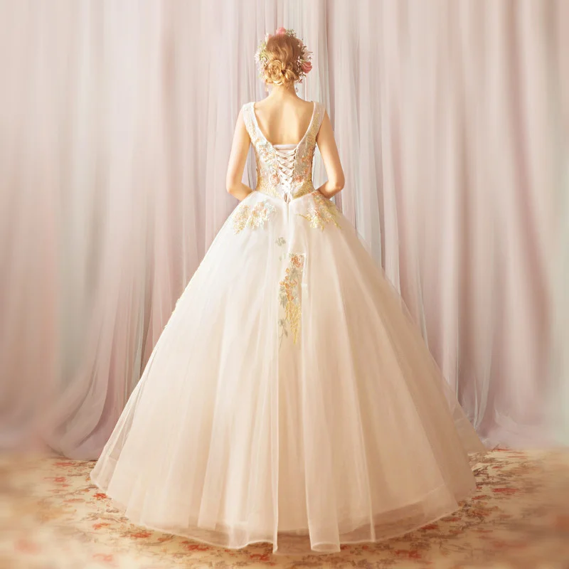 wedding dress princess 766-05