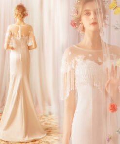 white evening dress 788-02