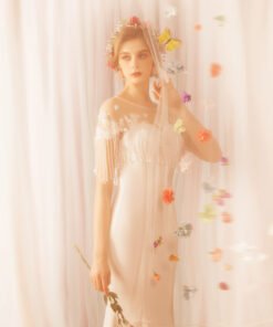 white evening dress 788-04